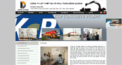 Desktop Screenshot of dongduong-vn.com
